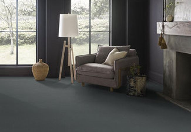 Anderson Tuftex Somerset Charcoal Blue view 2