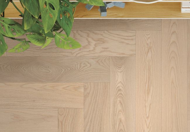 Anderson Tuftex European Ash Herringbone Parfait view 3