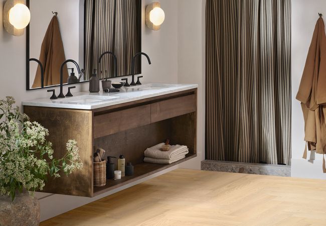 Anderson Tuftex European Ash Herringbone Plaza view 2