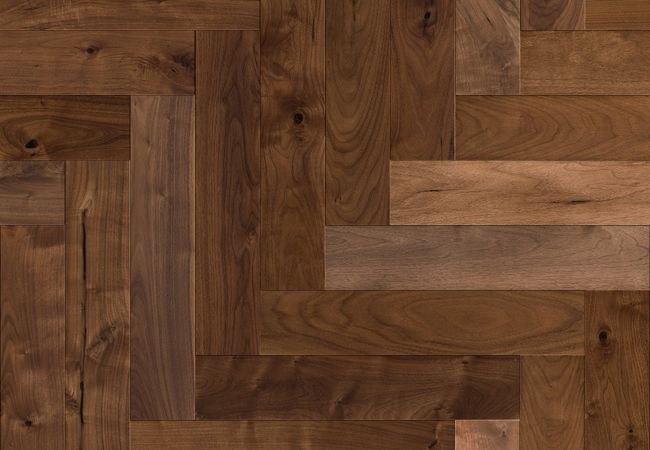 Anderson Tuftex Revival American Walnut Herringbone Rye