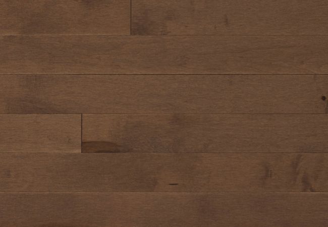 Appalachian Signature Hard Maple Engineered Excel Walnut - Semi Gloss - 4"x1/2"