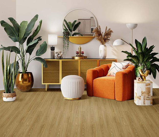 Aurra Apricot Luxury Vinyl Plank view 2