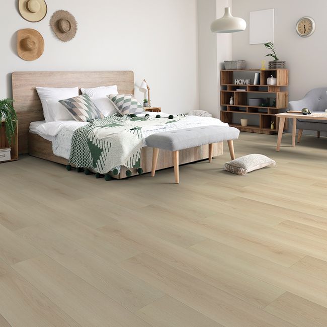 Beaulieu Valmont Place Blonde Espresso Luxury Vinyl Plank view 2