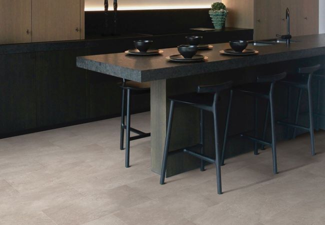 Beaulieu Blacktex BL002 Pavement Light Grey B0141 Sheet Vinyl