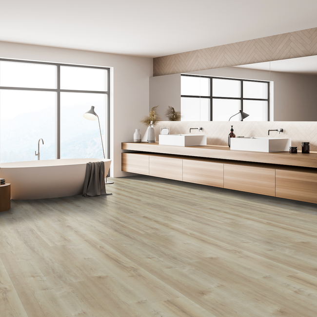 Biyork Hydrogen 5 PRO 3mm Lily Canvas Luxury Vinyl Plank view 2