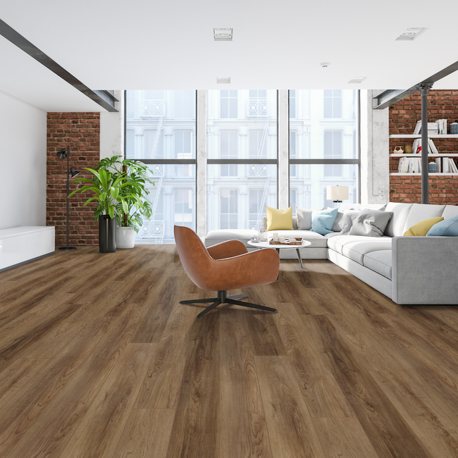 Biyork Hydrogen 5 PRO 3mm Playful Otter Luxury Vinyl Plank view 2