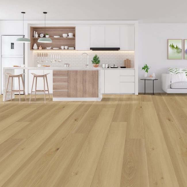 Biyork Hydrogen 8 Silent Morning Luxury Vinyl Plank view 2