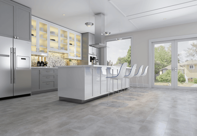 Biyork Hydrogen 6 Clay Luxury Vinyl Tile view 2