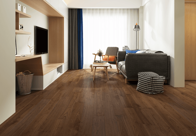 Biyork Floors Nouveau 6 American Walnut Natural view 2