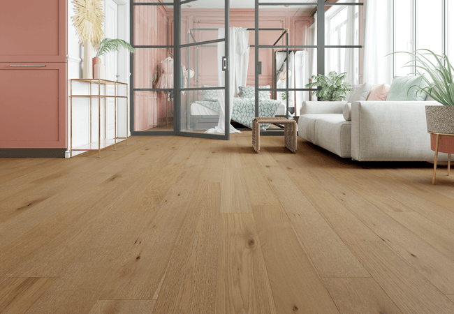 Biyork Floors Nouveau 6 European Oak Desert Ark view 2