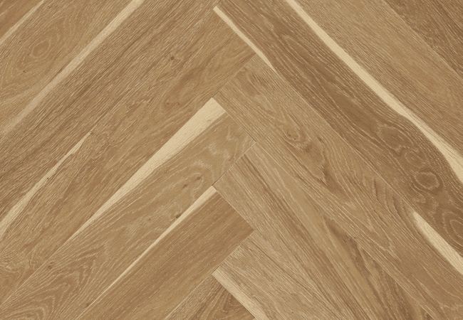 Biyork Floors Nouveau 7 Bespoke European Oak Herringbone Forest Grotto