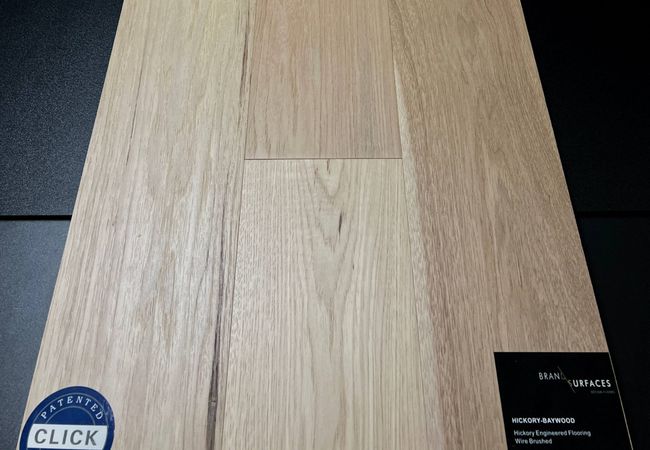 Brand Surfaces Hickory Engineered Baywood