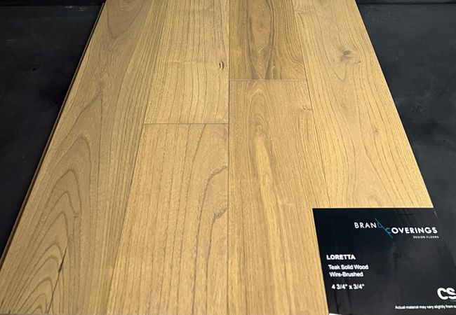 Brand Coverings Teak Hardwood Loretta