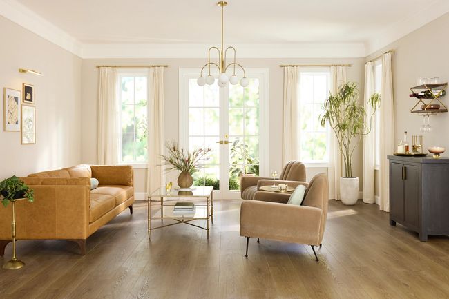 Coretec Originals Premium Saddle Oak Luxury Vinyl Plank view 2