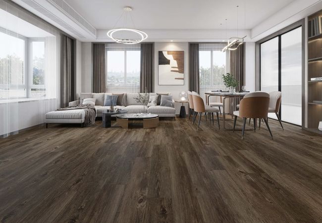 Canaan Woods Luxury Vinyl Plank Bayfront Rocks view 2