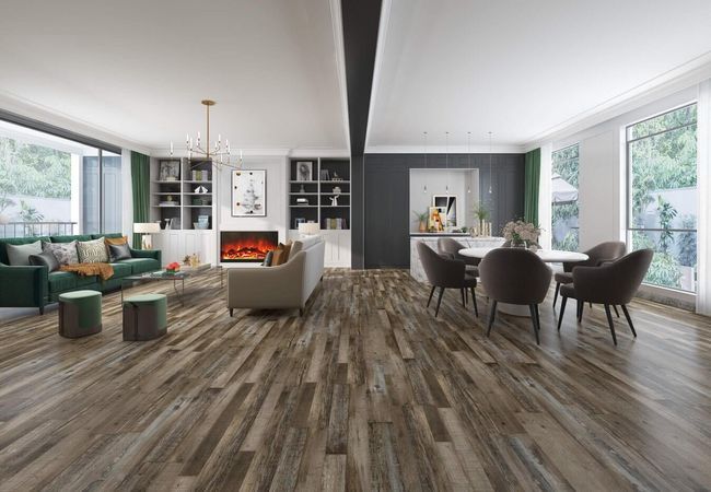 Canaan Woods Luxury Vinyl Plank Bluemountain Cabin view 2