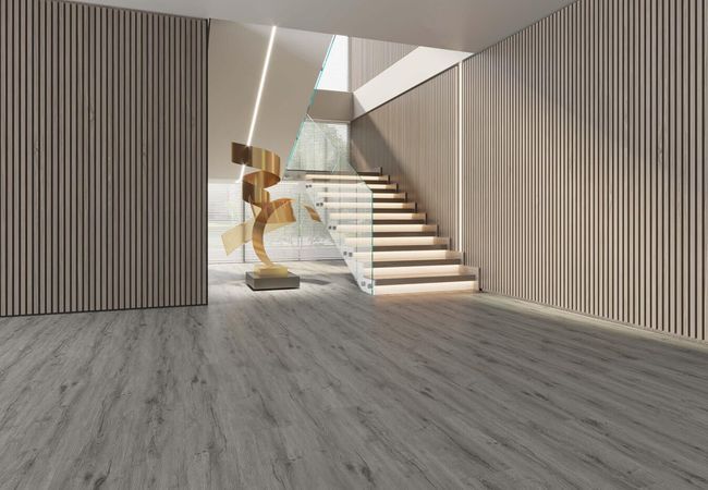 Canaan Woods Luxury Vinyl Plank Simcoe Mist view 2