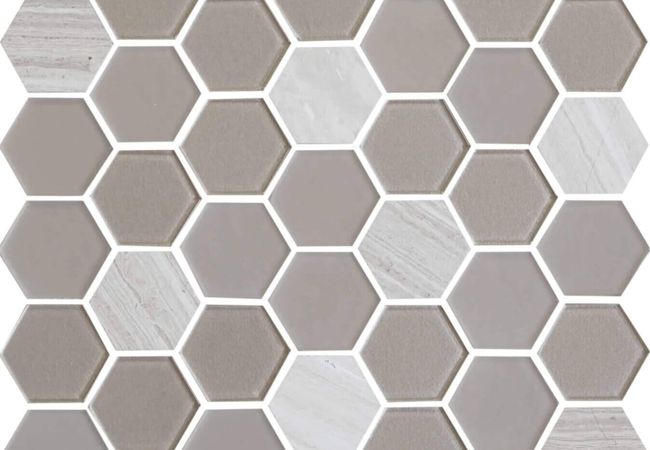 Ceratec Tile Exagon Taupe