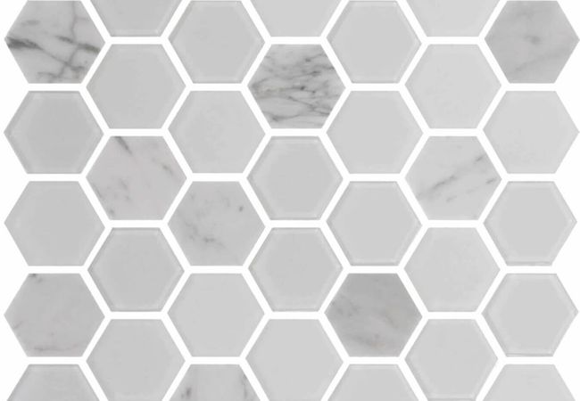 Ceratec Tile Exagon White