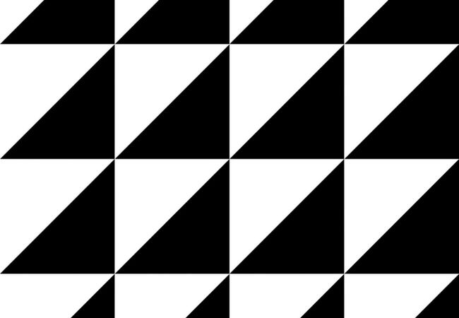 Ceratec Tile Retromix Triangle BWS