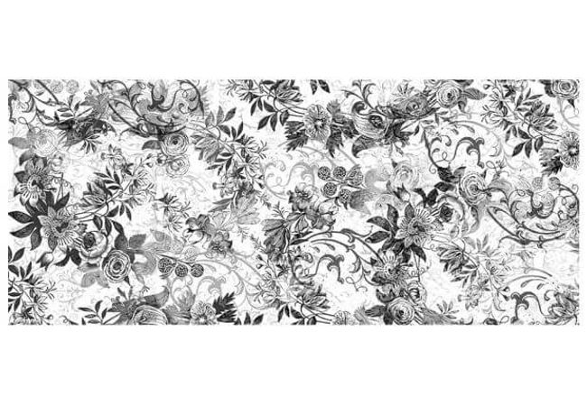 Ciot Tile 47.25''x110.25'' Vetrite 6mm Bucolico White