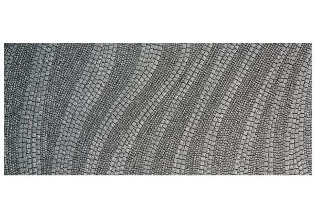 Ciot Tile 47.25''x110.25'' Vetrite 6mm Wave Platinum