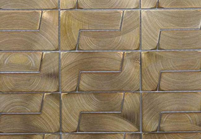 Ciot Tile Alumglam Angle Gold