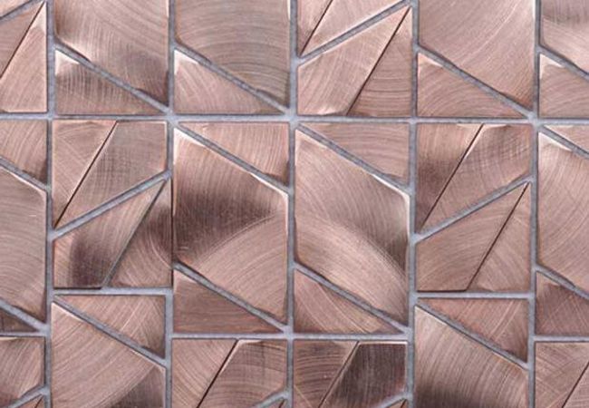 Ciot Tile Alumglam Italic Rose Gold