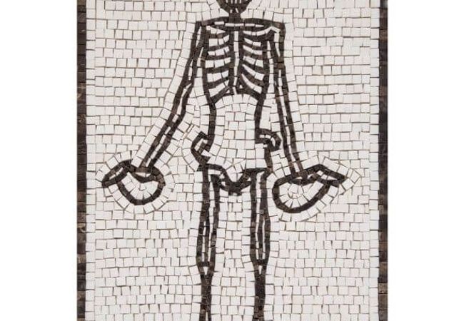 Ciot Tile Arazzo Scheletro 1 12.75''x18.88''