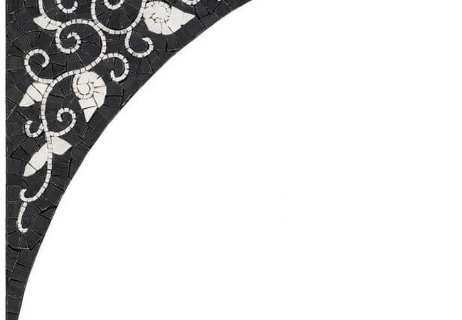 Ciot Tile Botanica Silea 1A Corner Insertion 17.38''x17.38''