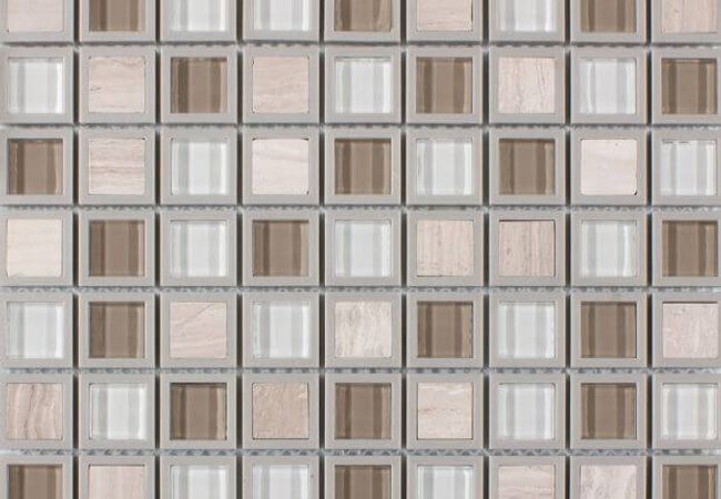 Ciot Tile Frame Taupe Blend 1.25''x1.25''