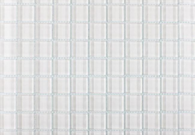 Ciot Tile Glass Polar White 1''x1''