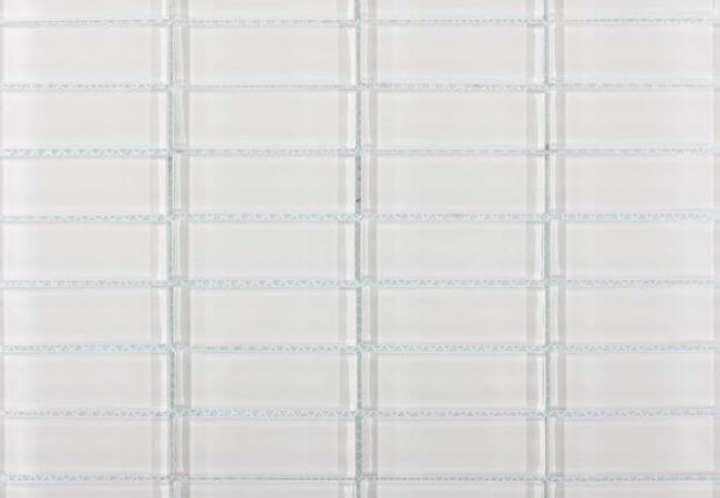 Ciot Tile Glass Polar White 1''x3''