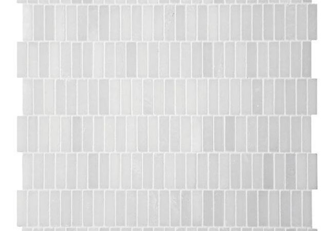 Ciot Tile Mudmosaic Brickchip Salt Honed 1,5''x0,45''