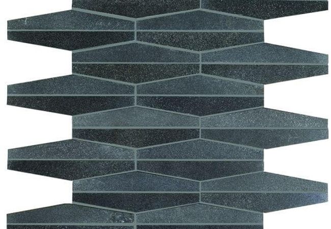 Ciot Tile Mudmosaic Cabana 2 Coal 2''x6''