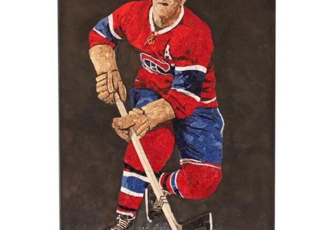 Ciot Tile Omaggio Hockey Maurice Richard 1 24.38''x36.5''