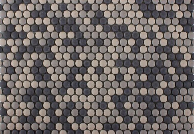 Ciot Tile Round Licorice Blend Matte