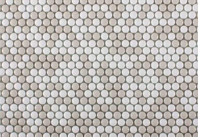 Ciot Tile Round Milk Blend Glossy