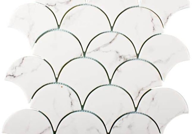 Ciot Tile Stone Glass Scale Statuario