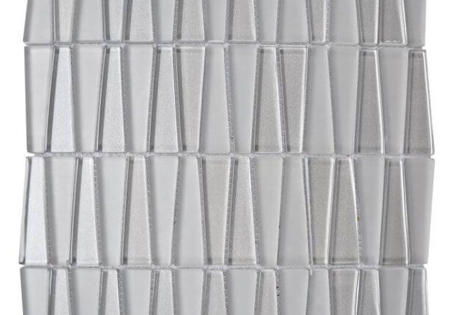 Ciot Tile Trapezium Bright Silver 0.75''x3''