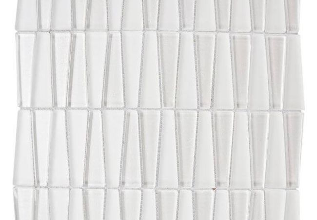 Ciot Tile Trapezium Pearl White 0.75''x3''