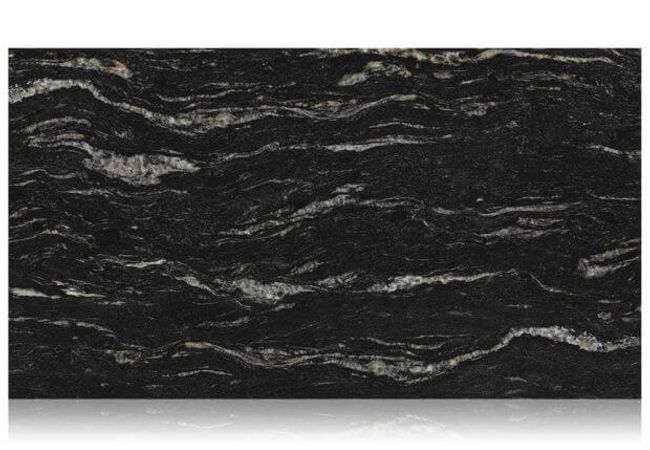 Ciot Tile Black Cosmic Leather Finish 3/4''