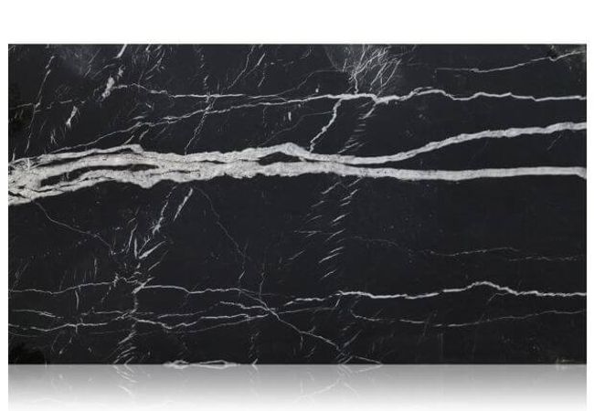 Ciot Tile Nero Marquina Extra Honed 3/4''