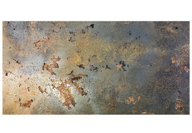 Ciot Tile Peau De Beton Acier Oxyd Metal 24''x48''