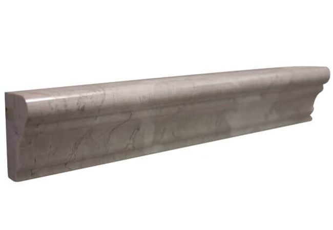 Ciot Tile Polar Grey Frame Molding Polished 2''x12''