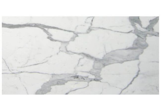 Ciot Tile Statuario Extra On Porcelain Support Polished 12''x24''