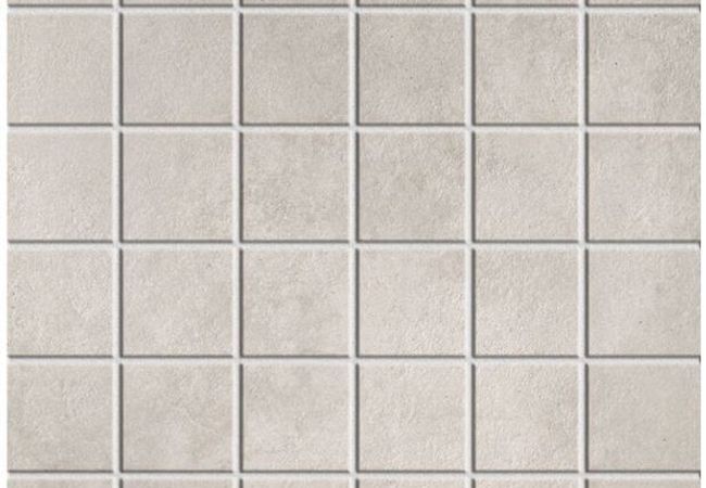 Ciot Tile 2''x2'' Uptown Mix Mosaico Silver