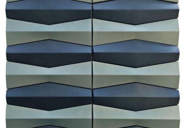 Ciot Tile 2X6 Tuxedo Bowtie Blue