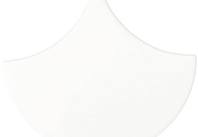 Ciot Tile 5.5''x6'' Urban Atelier Scales Branco Luc.