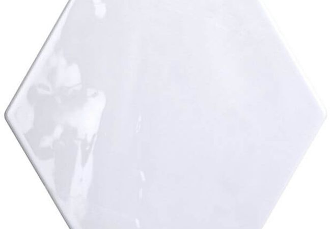 Ciot Tile 6'' Esagona Bianco Glossy